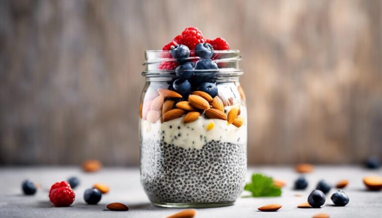 Sous Vide Chia Pudding With Almonds: a Nutritious 5 Factor Diet Breakfast