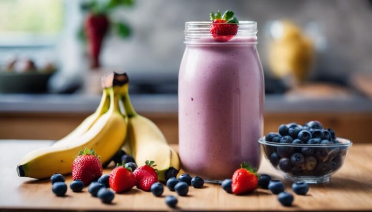 Sous Vide Banana and Berry Smoothie: A Creamy 5 Factor Diet Dessert