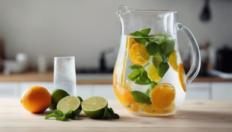 Sous Vide Detox Water With Citrus and Mint for the Biggest Loser Diet