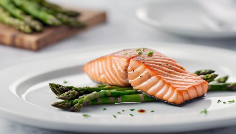 Sous Vide Salmon and Asparagus for The Biggest Loser Diet Lunch