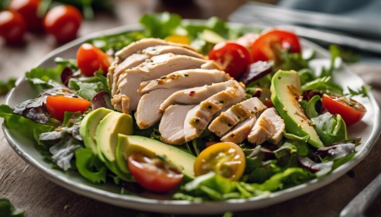 Midday Treat: Sous Vide Chicken and Veggie Salad for Weight Loss