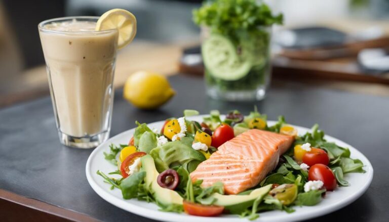 Lunchtime Transformations: SlimFast and Sous Vide Salmon Salad