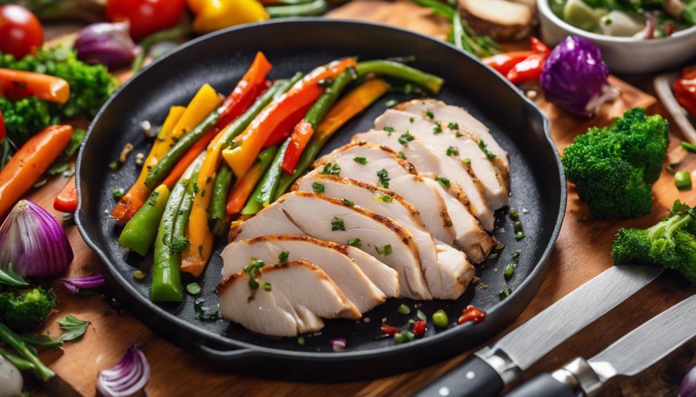 healthy lunch sous vide