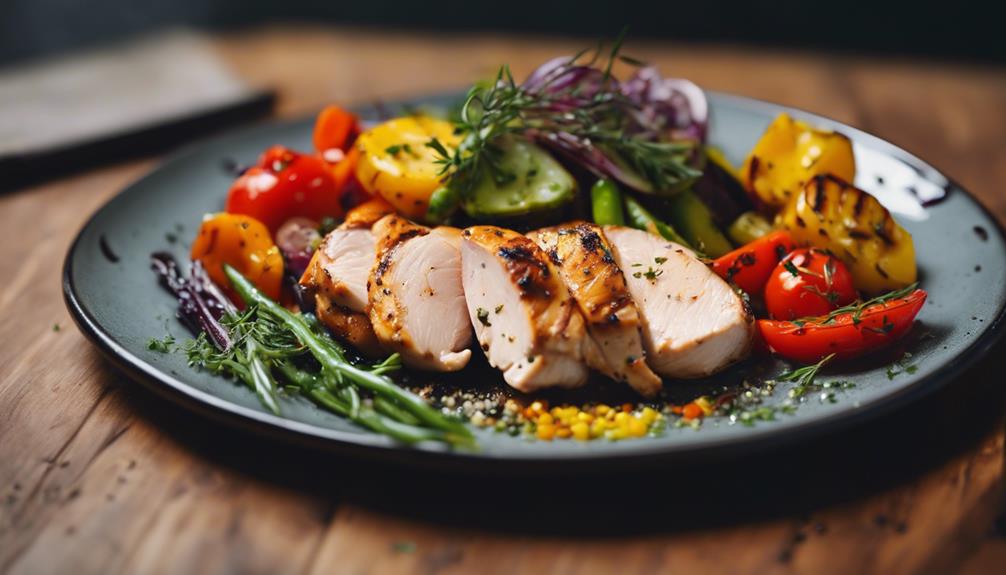 healthy lunch sous vide