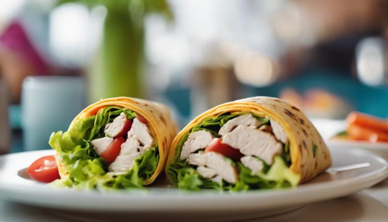 Lunch With a Twist: Slimfast and Sous Vide Chicken Salad Wrap