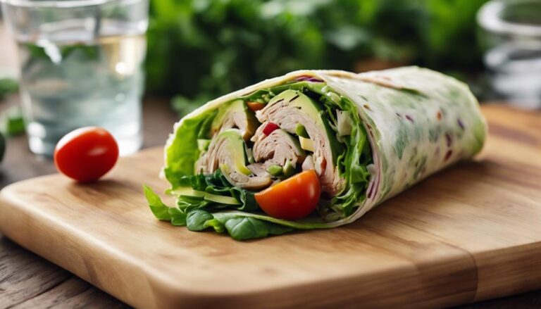 Lunch Delights: Sous Vide Turkey Salad Wrap for Weight Loss