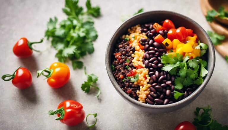 Sous Vide Quinoa and Black Bean Salad on The Biggest Loser Diet