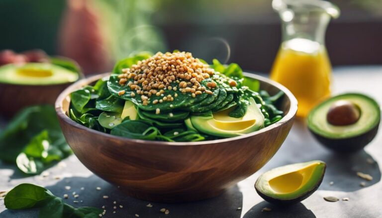 Midday Energy: Sous Vide Spinach and Avocado Bowl for the Naturally Thin Diet