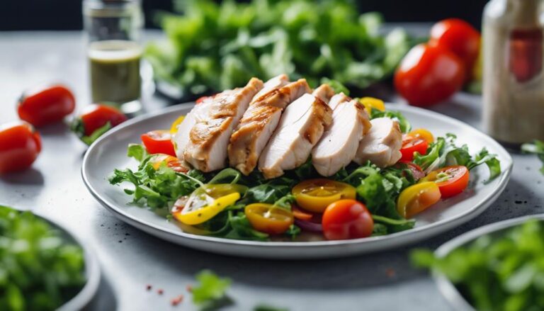 Midday Treat: Sous Vide Chicken and Veggie Salad for Weight Loss