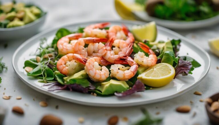 Midday Treat: Sous Vide Shrimp and Avocado Salad for Weight Loss