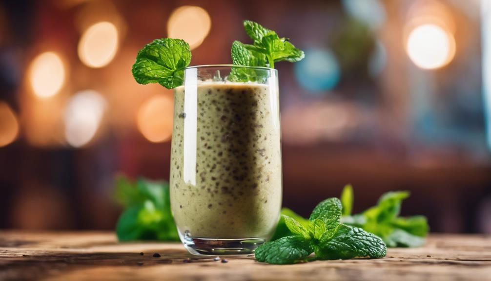 healthy mushroom smoothie blends