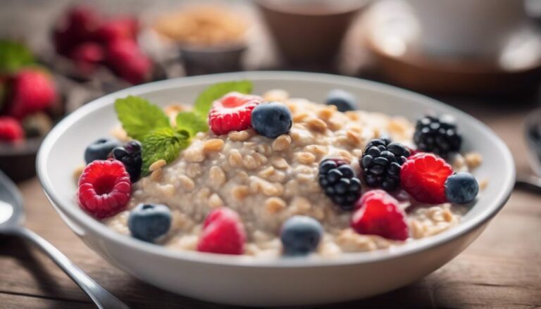 Sous Vide Oatmeal With Fresh Berries on the Biggest Loser Diet