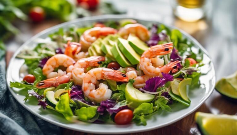 Sous Vide Shrimp and Avocado Salad on The Biggest Loser Diet