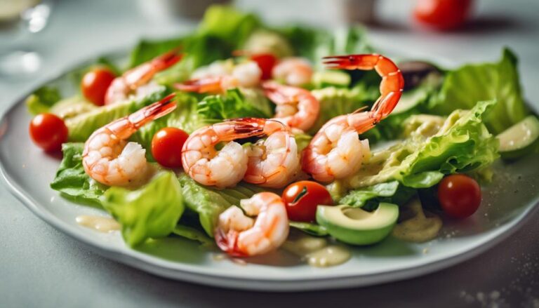 Lunchtime Treat: Sous Vide Lectin-Free Shrimp Caesar Salad