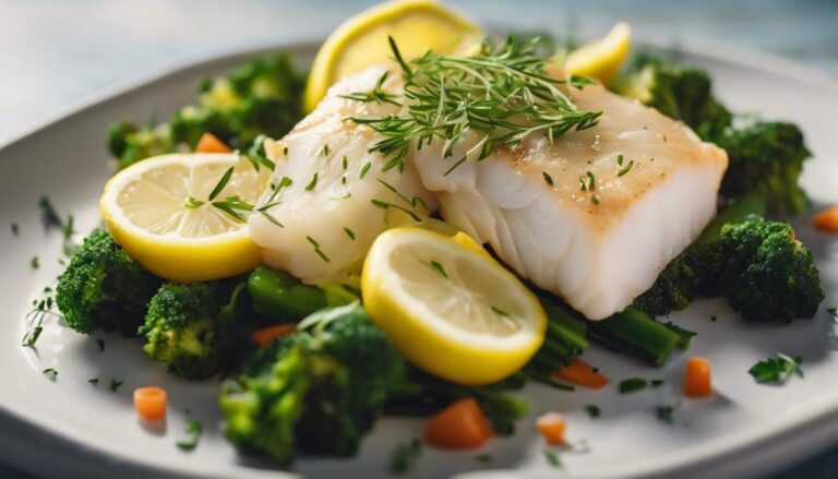 Sous Vide Cod With Lemon and Herbs for the Biggest Loser Diet Dinner