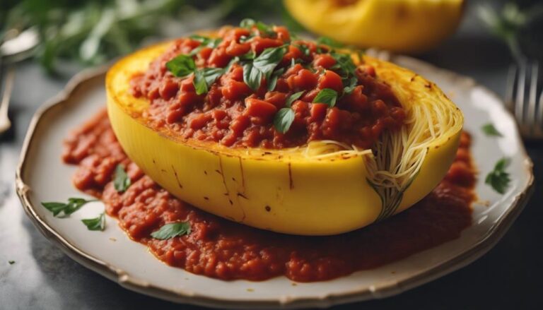 Sous Vide Spaghetti Squash With Marinara: a Low-Calorie Military Diet Dinner