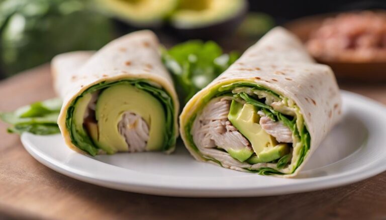 Lunch Transformation: Sous Vide Turkey and Avocado Wrap for Weight Loss