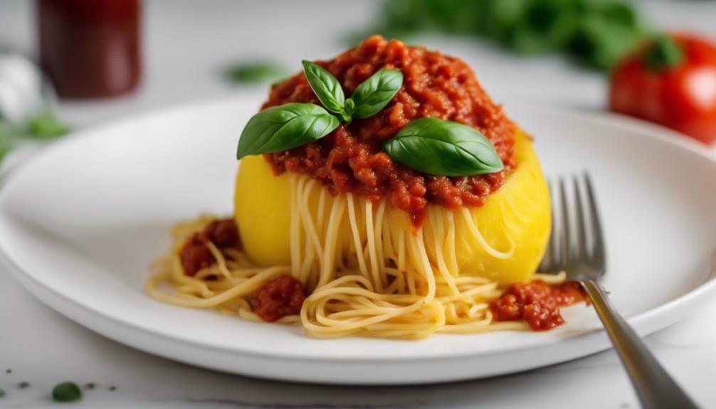 healthy spaghetti squash recipe