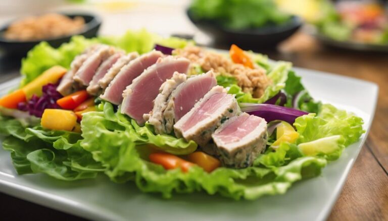 Sous Vide Tuna Salad Lettuce Wraps for The Biggest Loser Diet Lunch