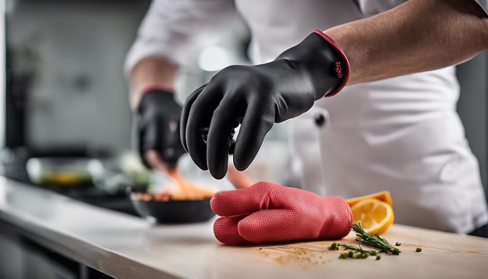 heat resistant gloves for sous vide