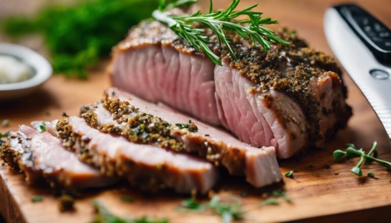 Sous Vide Herb-Crusted Pork Tenderloin: A Military Diet Dinner Deligh