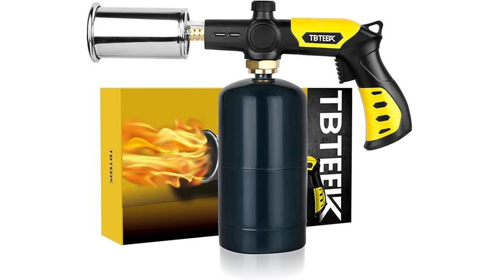 high powered culinary propane torch