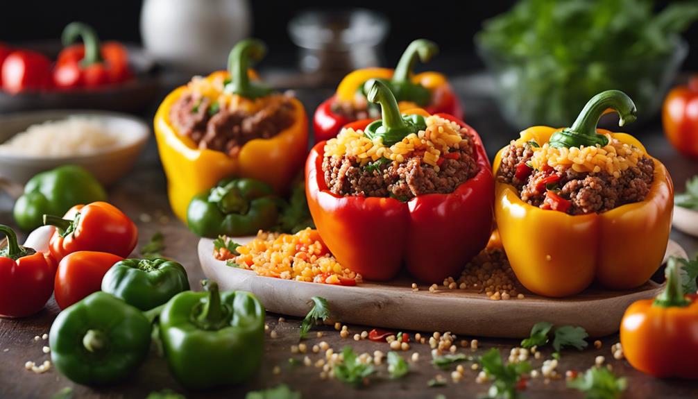 history of stuffed peppers