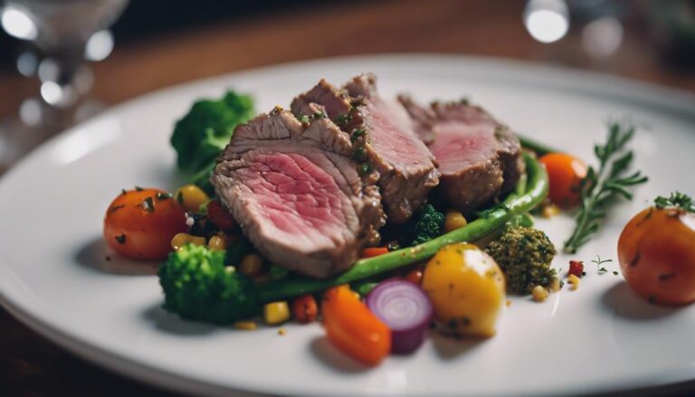 Dinner Redefined: SlimFast and Sous Vide Herb-Crusted Lamb