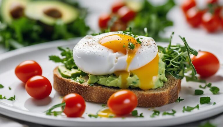 Sous Vide Poached Eggs With Avocado Toast for the Biggest Loser Diet