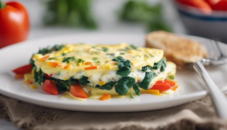 Sous Vide Egg White Omelet for The Biggest Loser Diet Breakfast