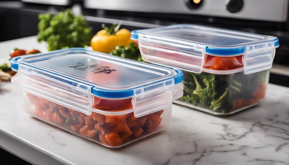 meal prep container selection