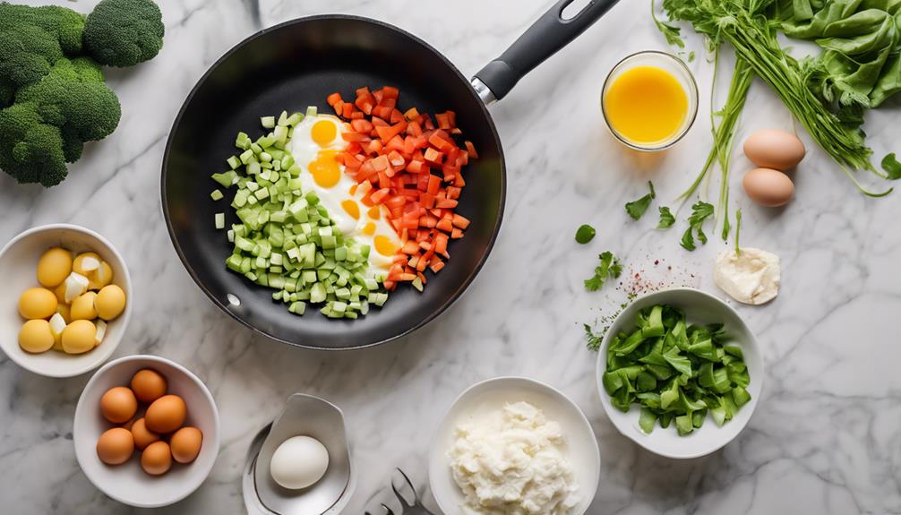 morning sous vide omelette