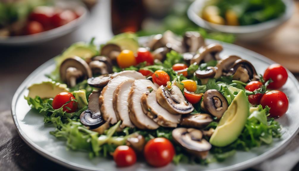 mouthwatering mushroom salad recipes