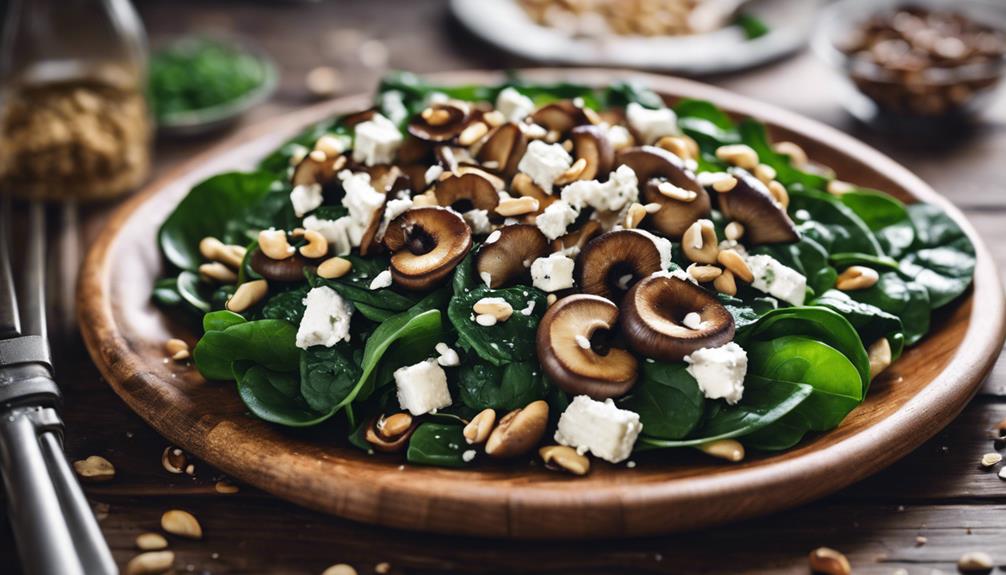 mushroom salad recipe ideas