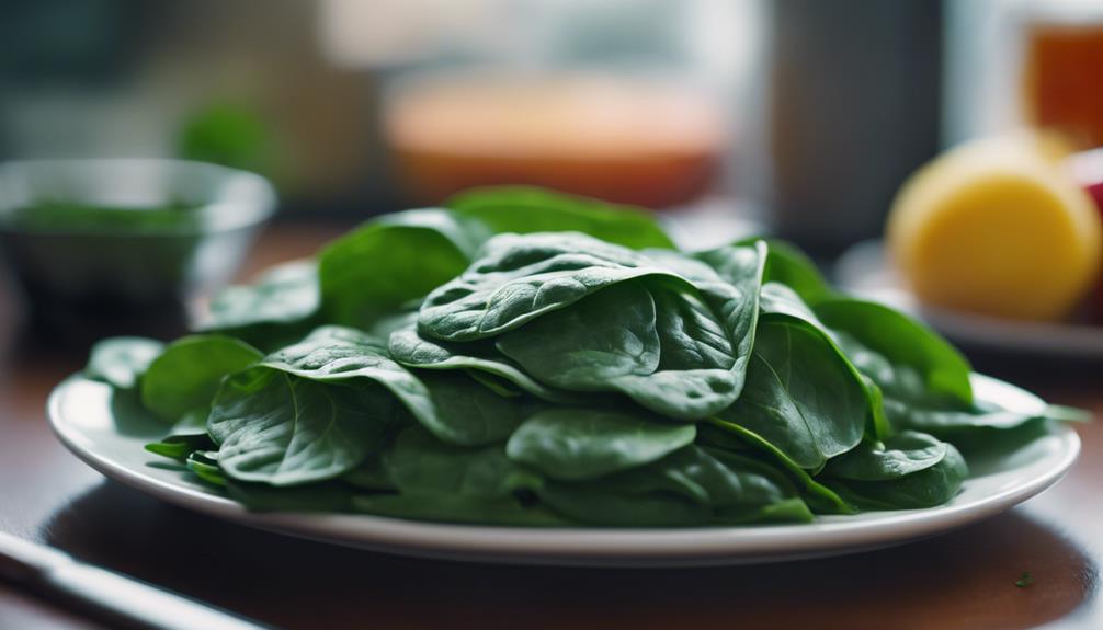 nutrient rich spinach adaptation