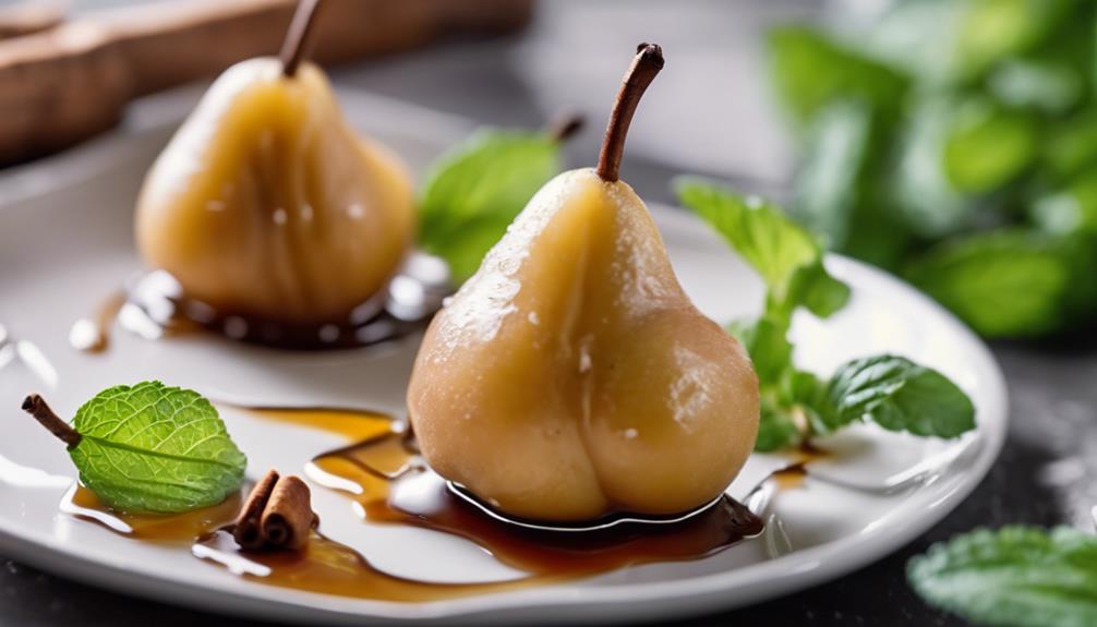 pear infused sweet treats