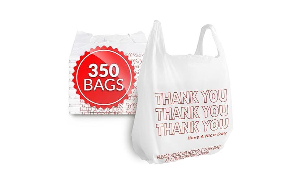 plastic bags 350 count