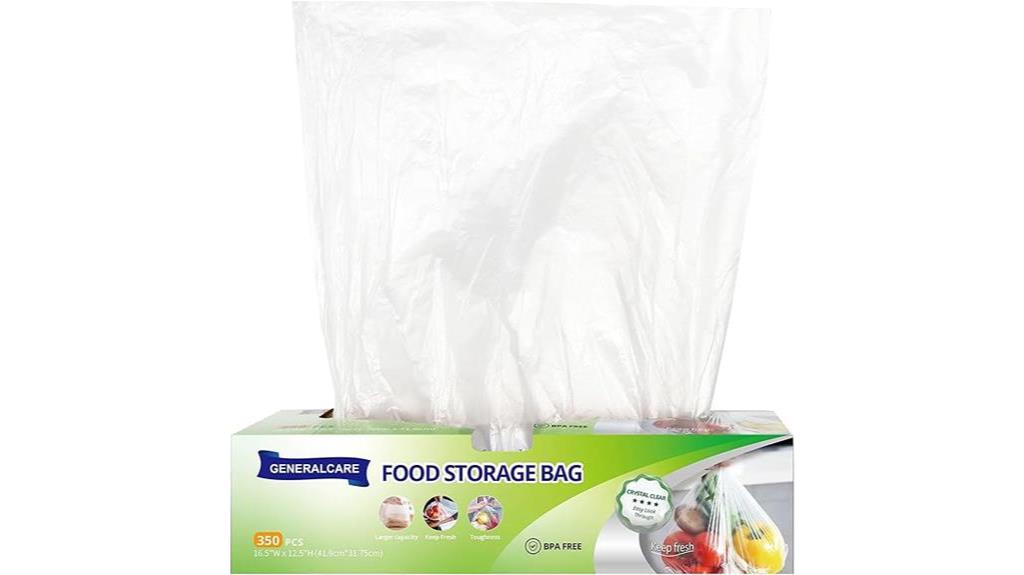 plastic produce bags set