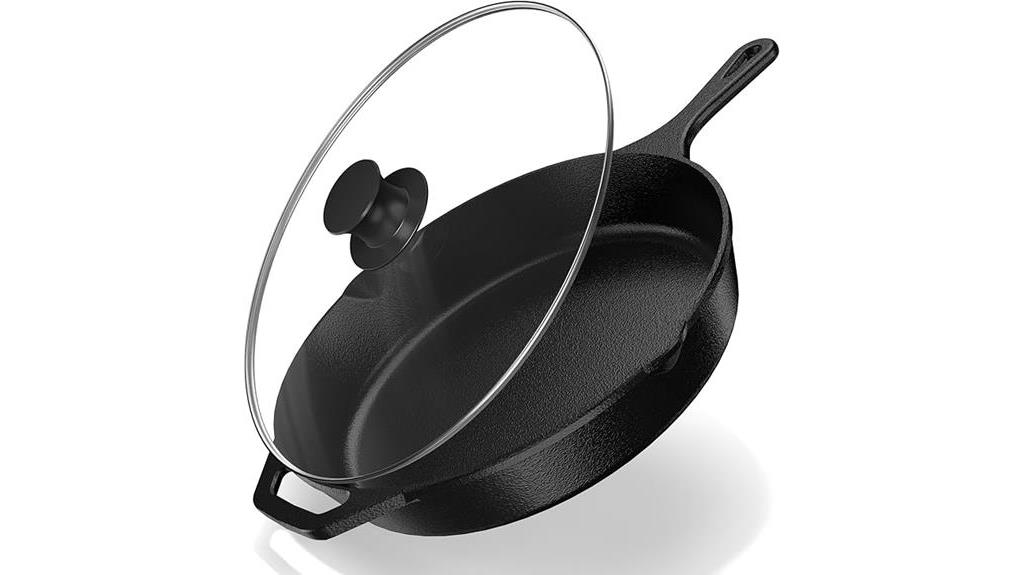 pre seasoned cast iron skillet