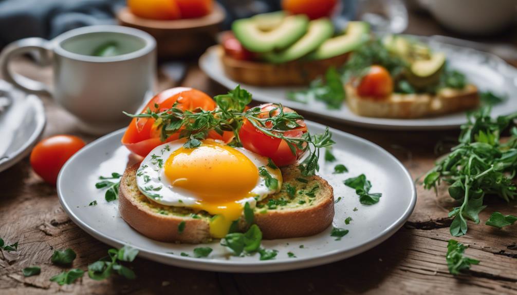 protein packed sous vide eggs