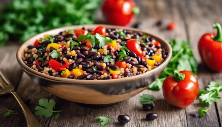 Sous Vide Quinoa and Black Bean Salad: A Protein-Rich Military Diet Lunch