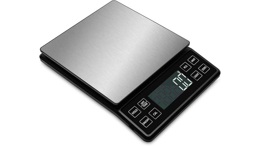 rechargeable digital kitchen scale