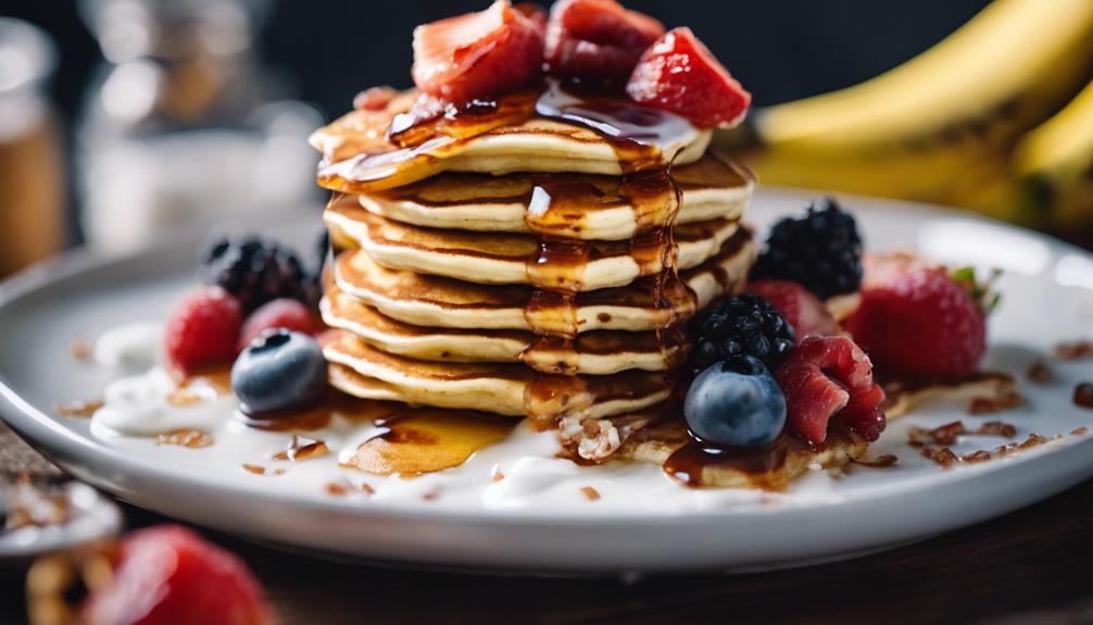 sous vide banana pancakes