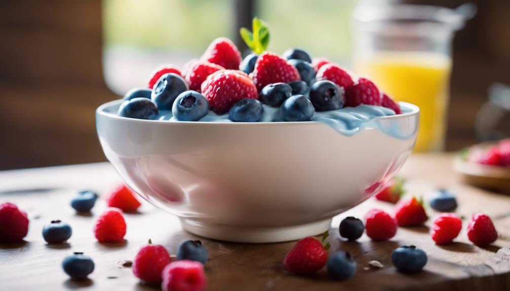 sous vide berry yogurt