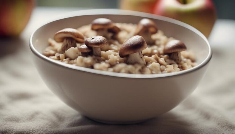 Morning Energy: Sous Vide Mushroom and Apple Cinnamon Oats