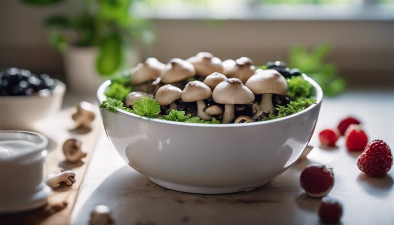 Healthy Mornings: Sous Vide Mushroom and Berry Yogurt