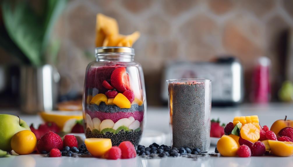 sous vide chia pudding