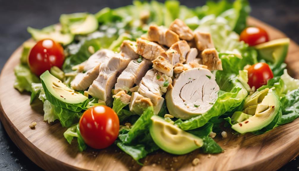 sous vide chicken salad