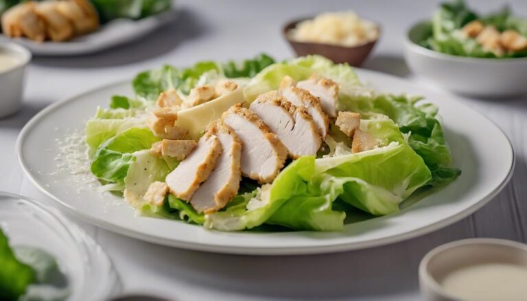 Lunch Delights: Sous Vide Chicken Caesar Salad for the Naturally Thin Diet