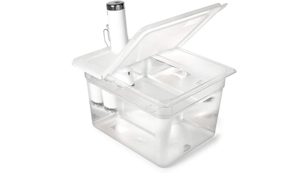 sous vide container features